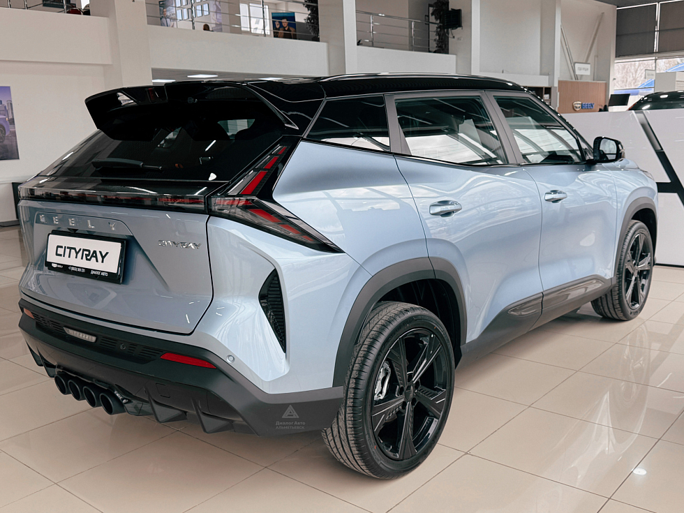 Geely Cityray Flagship Sport, голубой