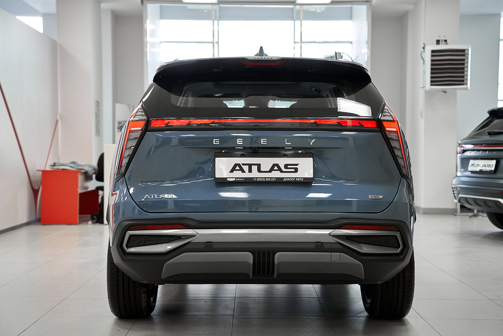 Geely Atlas Flagship Sport, голубой