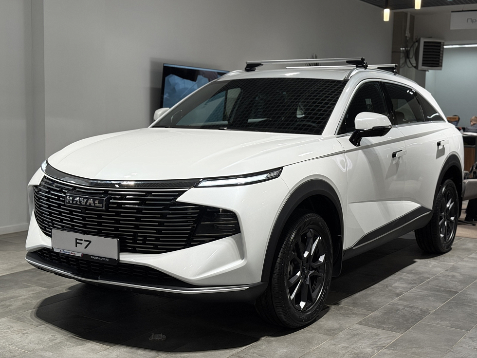 Haval F7 Премиум, белый