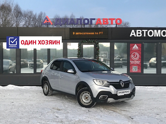 Renault Logan Stepway Life, 2019 года, пробег 95000 км