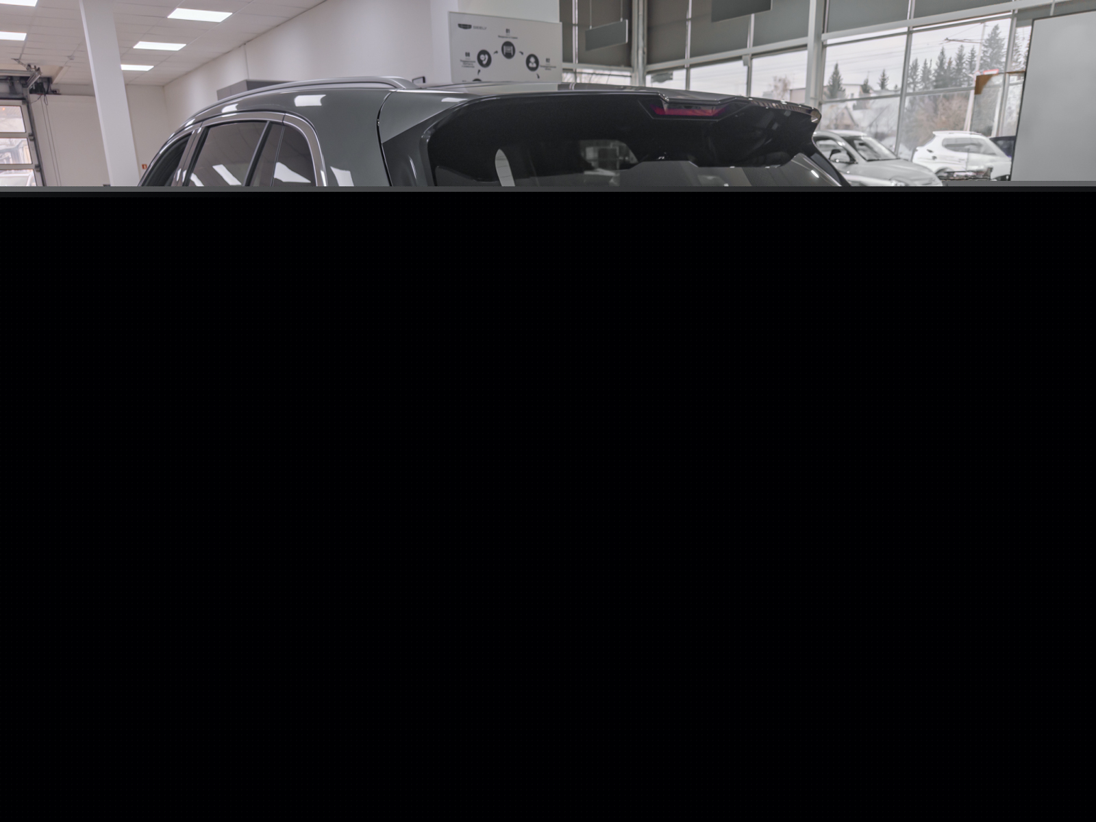 Geely EX5 EM-i Max, серый