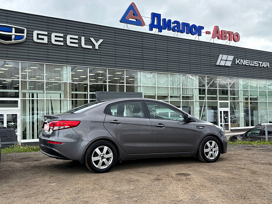 Kia Rio, 2016 года, пробег 121646 км
