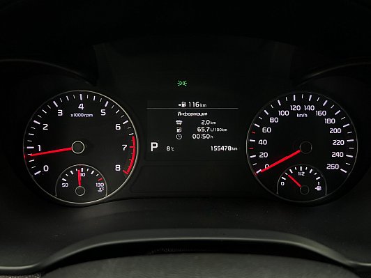 Kia Optima Prestige, 2019 года, пробег 155475 км