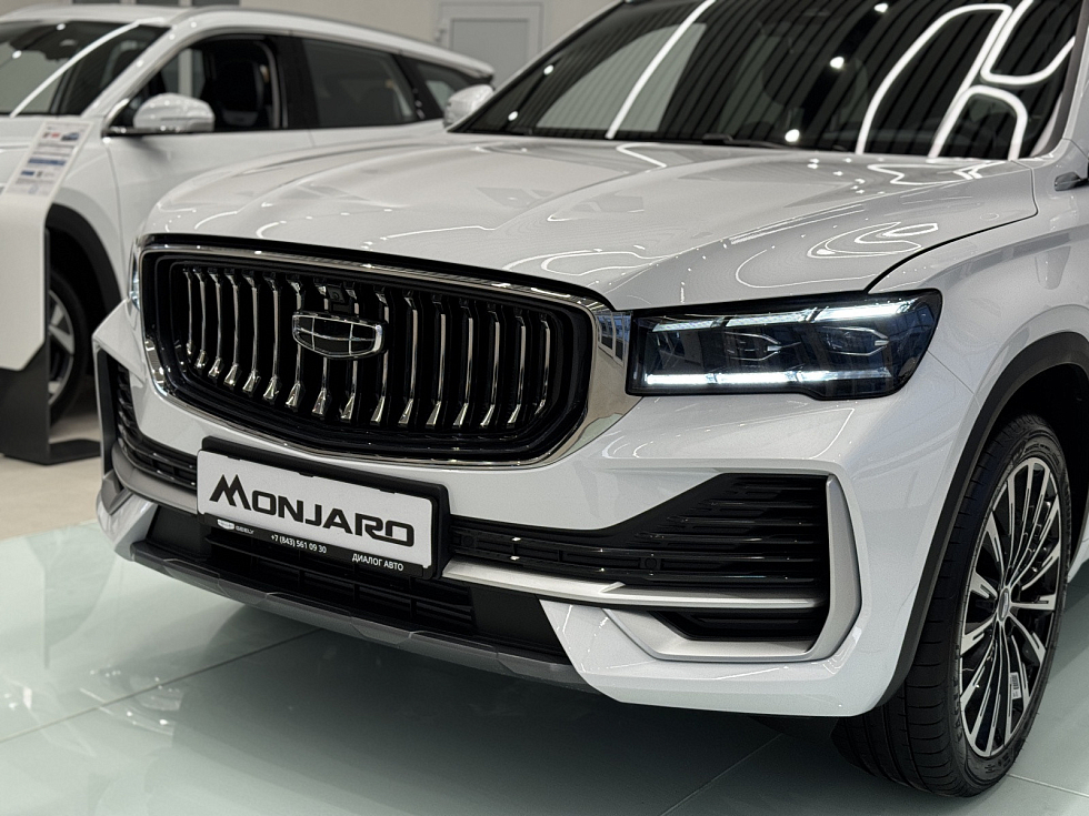 Geely Monjaro Flagship, белый