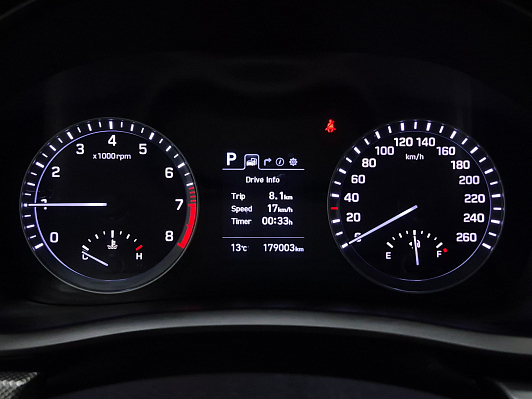 Hyundai Sonata, 2017 года, пробег 178992 км