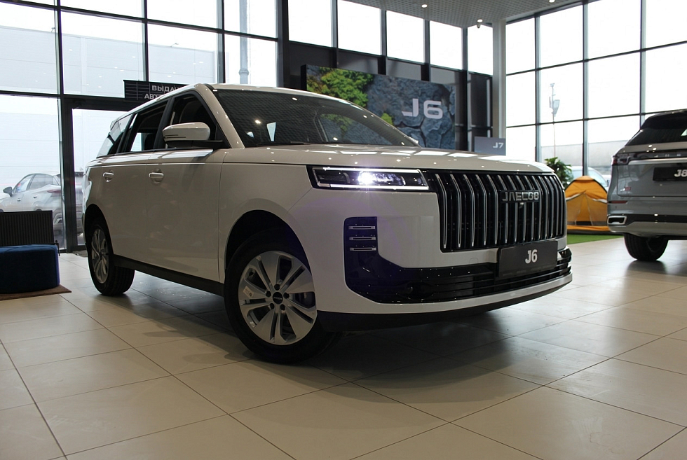 Jaecoo J6 Престиж, белый