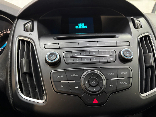 Ford Focus White and Black, 2017 года, пробег 93185 км