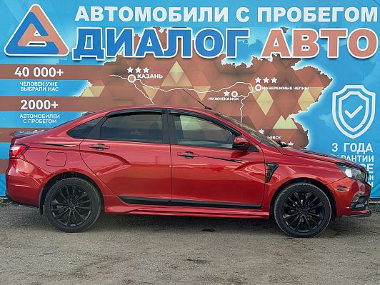 Lada (ВАЗ) Vesta Comfort Image (2018-2019), 2017 года, пробег 128548 км
