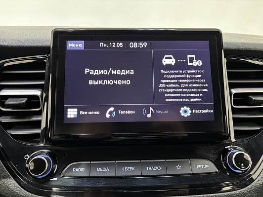 Hyundai Solaris Comfort, 2021 года, пробег 88619 км