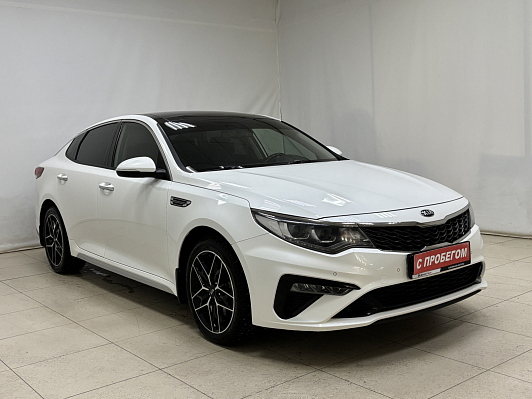 Kia Optima Luxe, 2019 года, пробег 105731 км