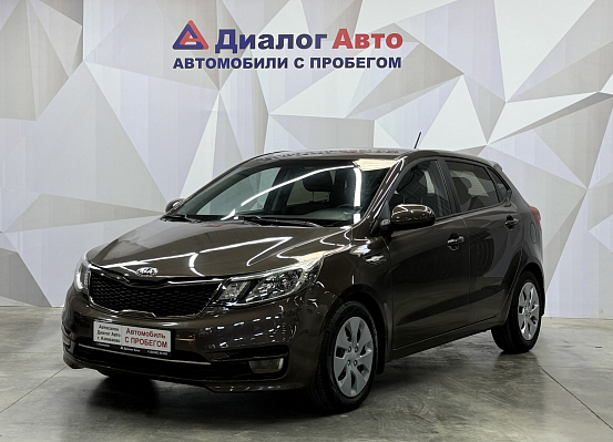 Kia Rio Luxe, 2015 года, пробег 84931 км