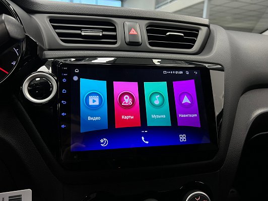 Kia Rio Luxe, 2017 года, пробег 114477 км