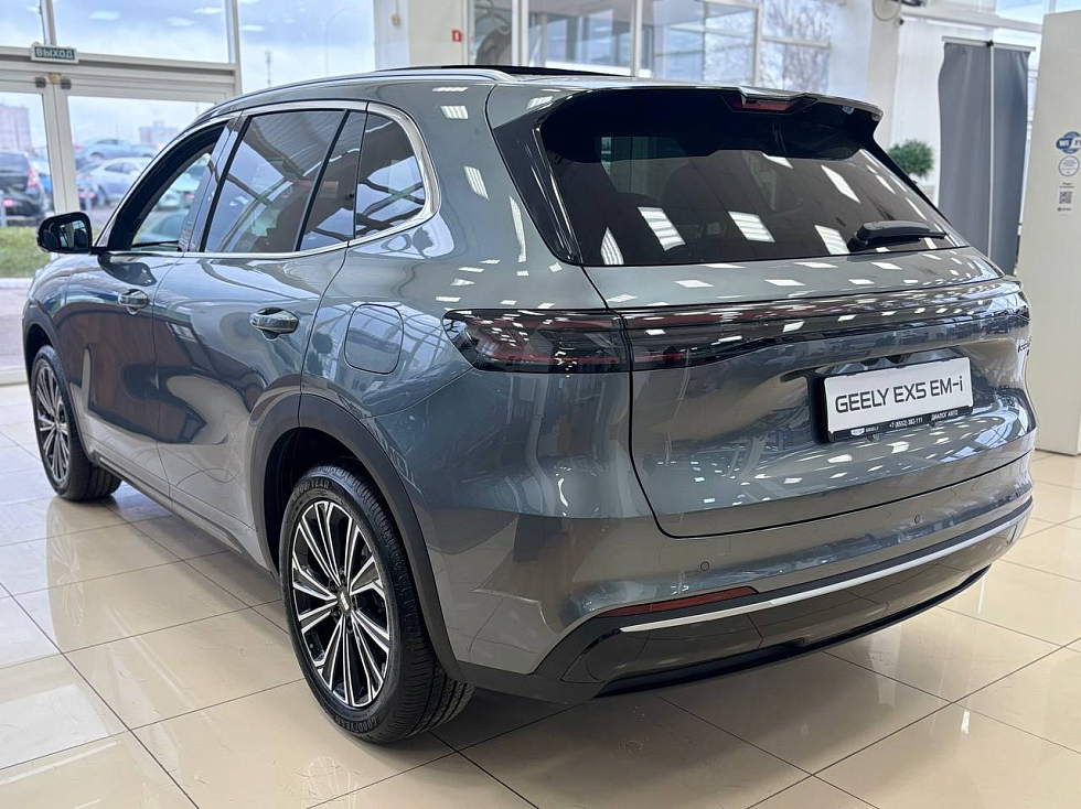 Geely EX5 Гибрид Макс EM-R, серый
