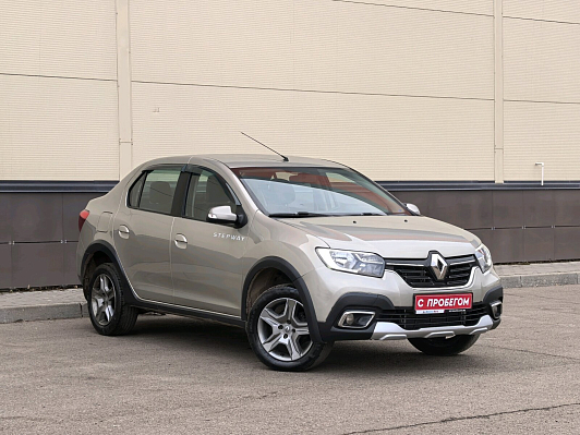 Renault Logan Stepway Life, 2020 года, пробег 33469 км