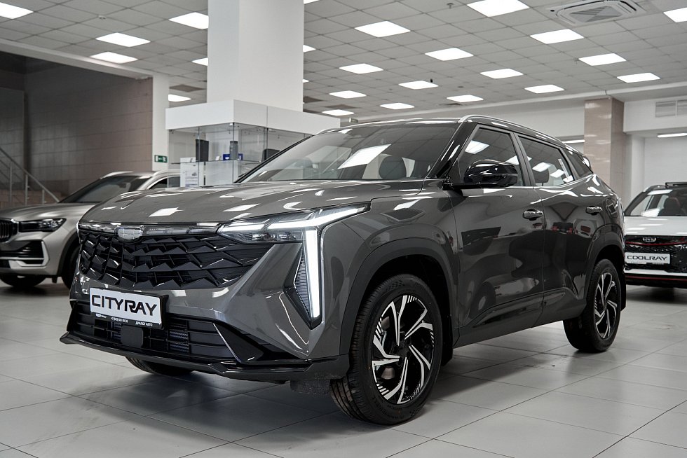 Geely Cityray Флагман, серый