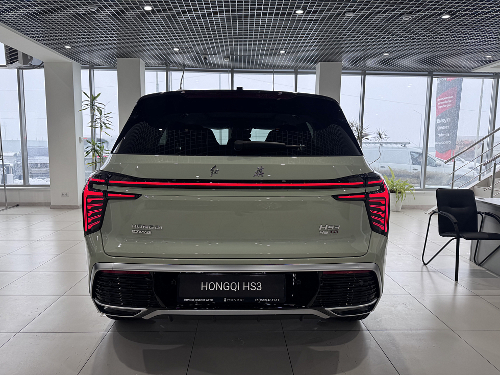 Hongqi HS3 Делюкс (Deluxe), зеленый