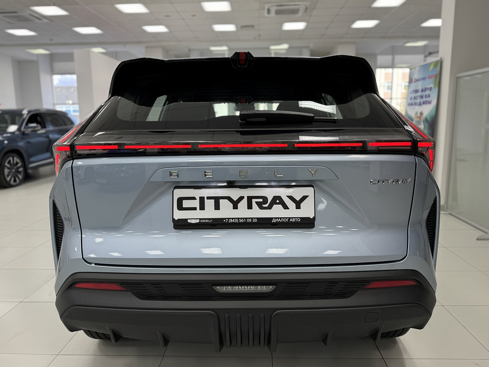 Geely Cityray Flagship Sport, голубой