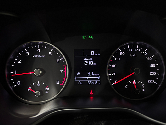 Kia Rio Comfort, 2019 года, пробег 55411 км