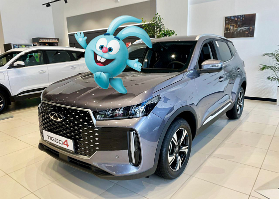 Chery Tiggo 4 Active, серый