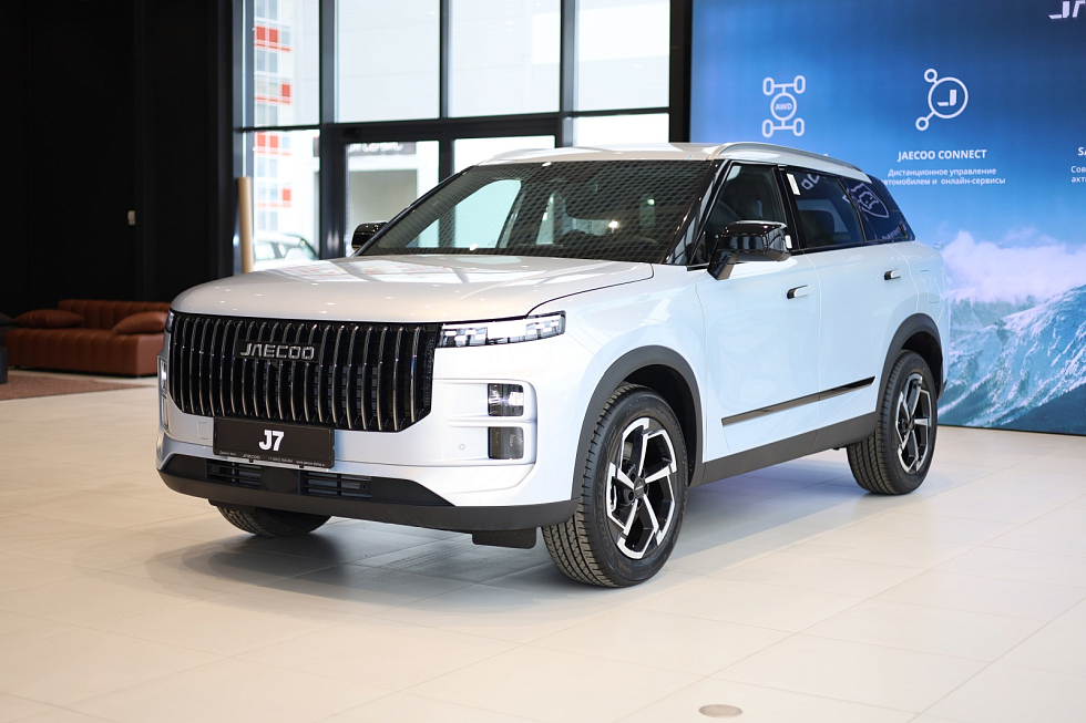 Jaecoo J7 Lifestyle, серебряный