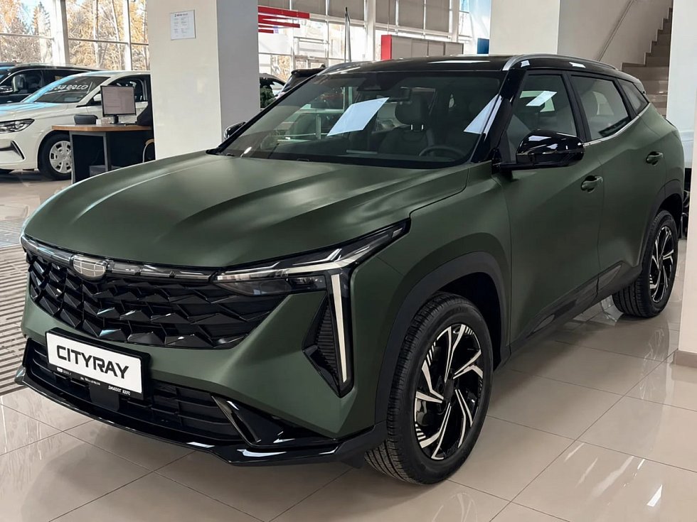 Geely Cityray Комфорт, зеленый