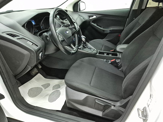Ford Focus White and Black, 2017 года, пробег 93185 км