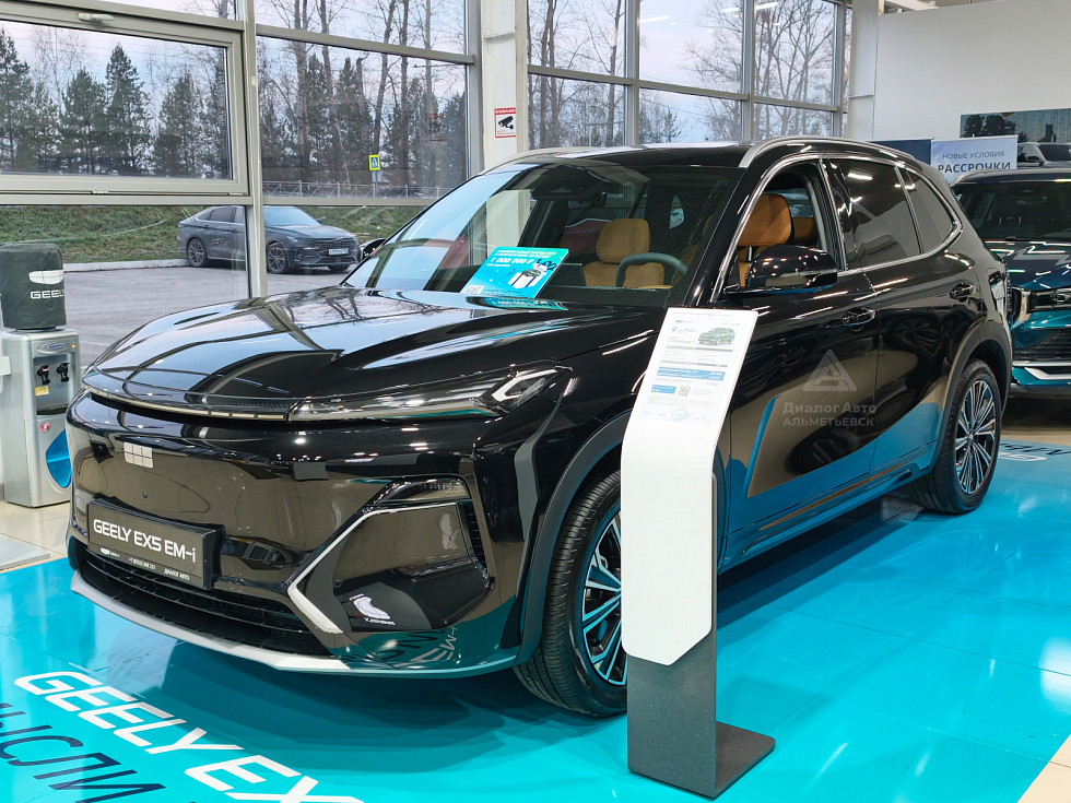 Geely EX5 EM-i Max, черный