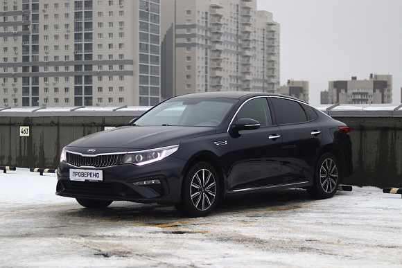 Kia Optima Prestige, 2019 года, пробег 114000 км