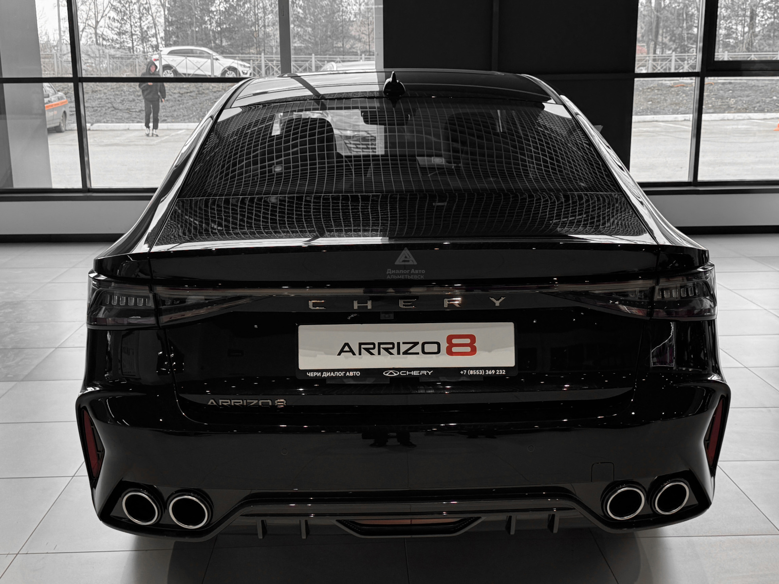 Chery Arrizo 8 Ультра Черный / Ultra Black, черный