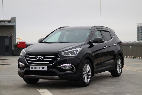 Hyundai Santa Fe Dynamic, 2017 года, пробег 183000 км