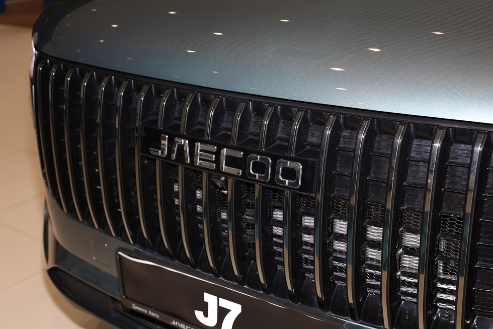 Jaecoo J7 Supreme, зеленый