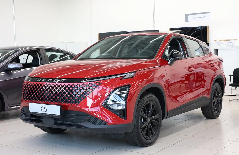 Omoda C5 Supreme, красный