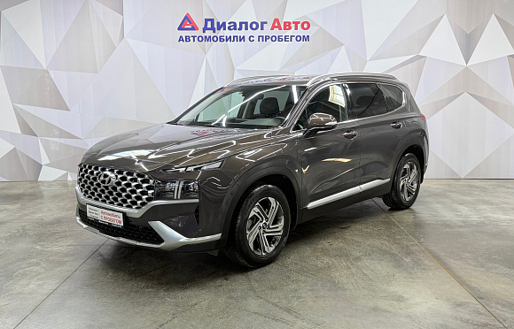 Hyundai Santa Fe Prestige 7 мест + Smart Sense, 2021 года, пробег 114114 км