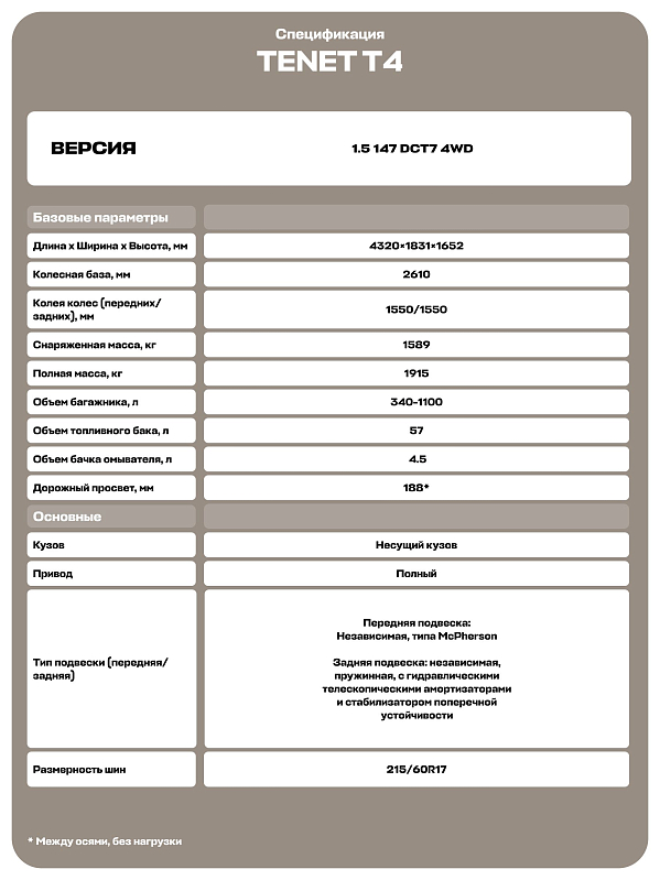 TENET T4 Прайм, черный