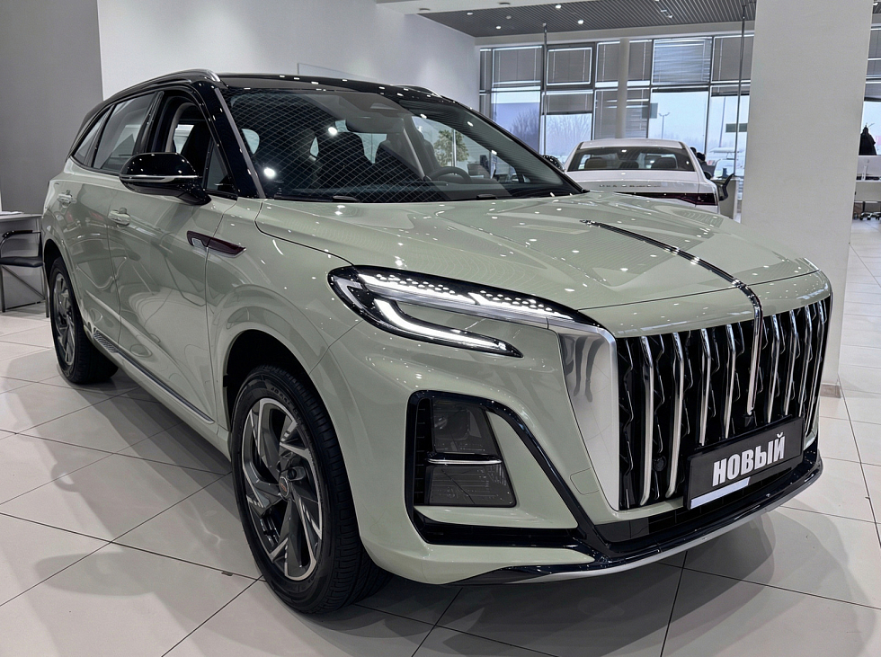 Hongqi HS3 Comfort, зеленый