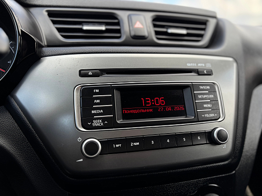 Kia Rio Comfort Аудио, 2016 года, пробег 115652 км