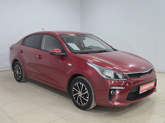 Kia Rio Luxe RED Line, 2019 года, пробег 74055 км