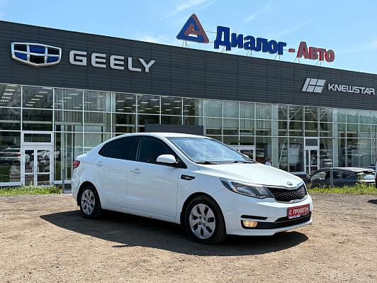 Kia Rio Luxe, 2016 года, пробег 125514 км