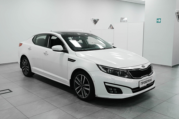 Kia Optima Premium, 2014 года, пробег 84400 км