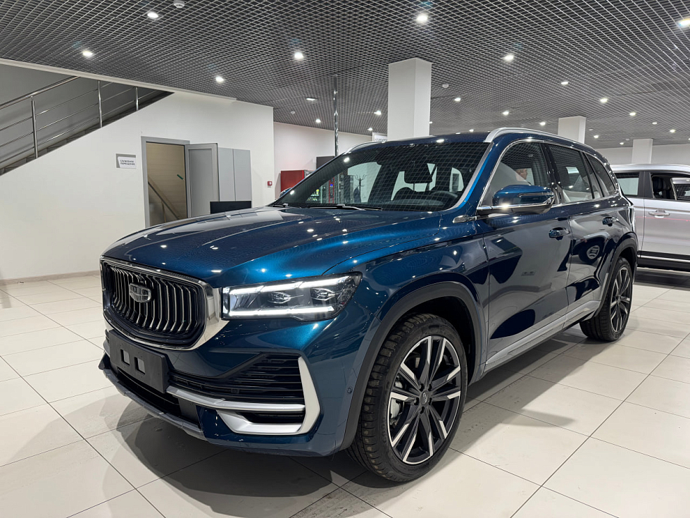 Geely Monjaro Exclusive, синий