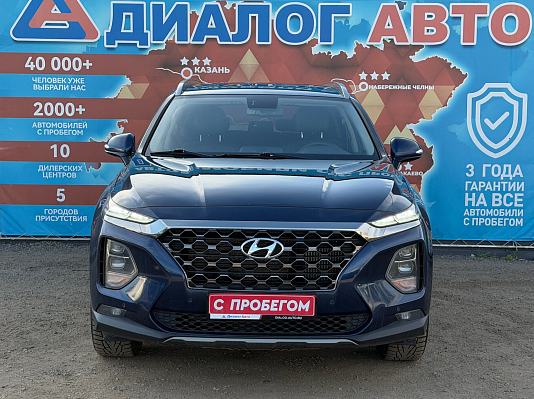 Hyundai Santa Fe Premier, 2020 года, пробег 169250 км