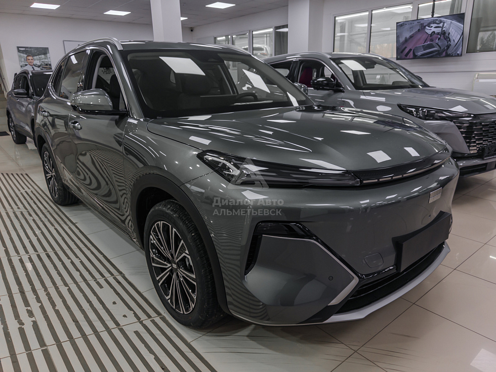 Geely EX5 Гибрид Макс EM-R, серый