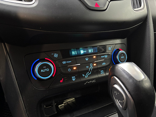 Ford Focus White and Black, 2017 года, пробег 93185 км