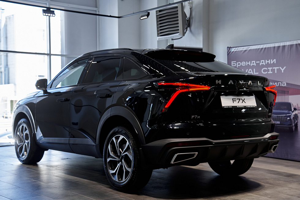 Haval F7x Техно +, черный