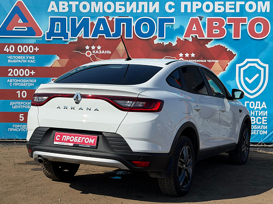 Renault Arkana Life, 2021 года, пробег 58288 км