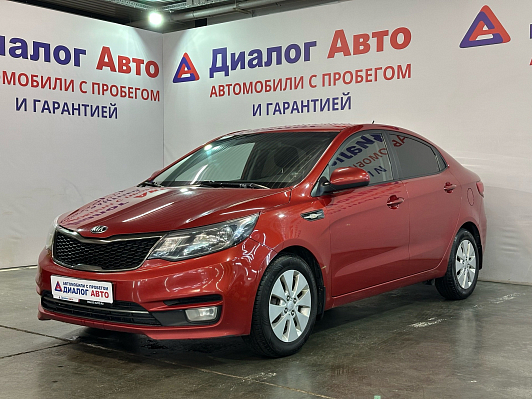 Kia Rio Luxe, 2016 года, пробег 127515 км