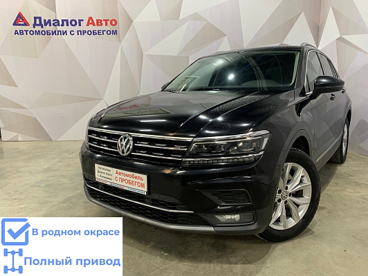 Volkswagen Tiguan, 2018 года, пробег 124500 км