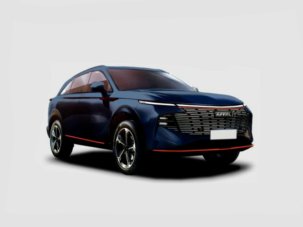 Haval F7x Техно +, голубой