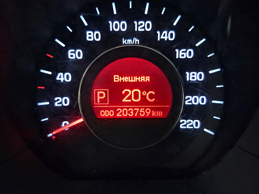 Kia Rio Luxe, 2014 года, пробег 203742 км