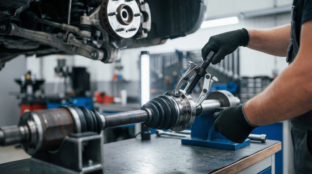 Замена ШРУС в сборе — фото